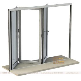 Cửa đi mở xếp gấp Xingfa Luxury